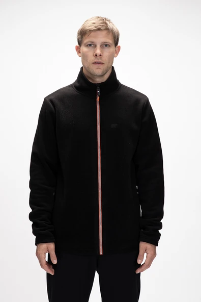 BAD BEAR SKY FULL ZIP POLAR TAM FERMUAR SİYAH POLAR 25.02.12.021 ürün görseli