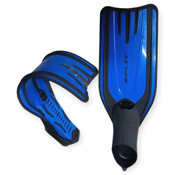 Split Esnek Yüzücü Paleti MAVİ Çantalı - 38-39 - BXL583 - Resim 3