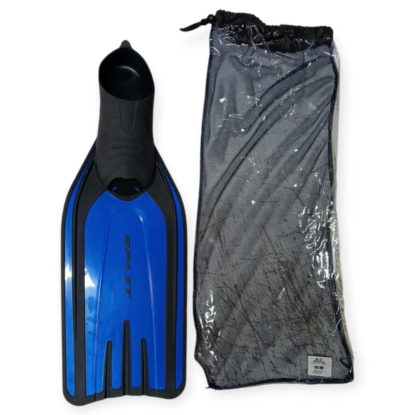 Split Esnek Yüzücü Paleti MAVİ Çantalı - 38-39 - BXL583 - Resim 4