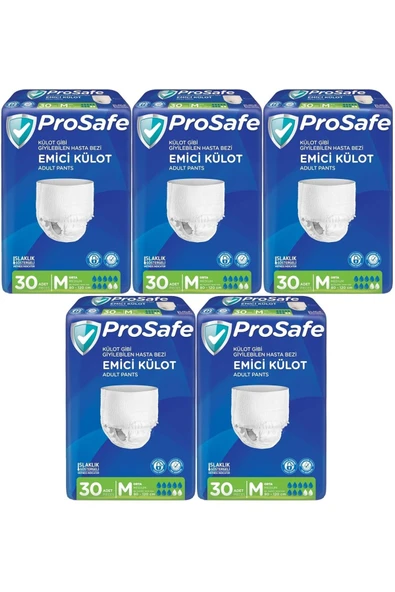 Emici Külot Hasta Bezi Orta-medium 150 Adet (5PK*30) ürün görseli