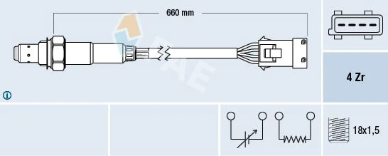 OKSIJEN SENSORU VOLVO 850 854 2.0 TURBO 1993-1996 C70 1 COUPE 872 2.0 1997-2002 S70 874 2.0TURBO 1997-2002 570 1 875. 876 2.0 TURBO 1996-2000 1275610 ürün görseli