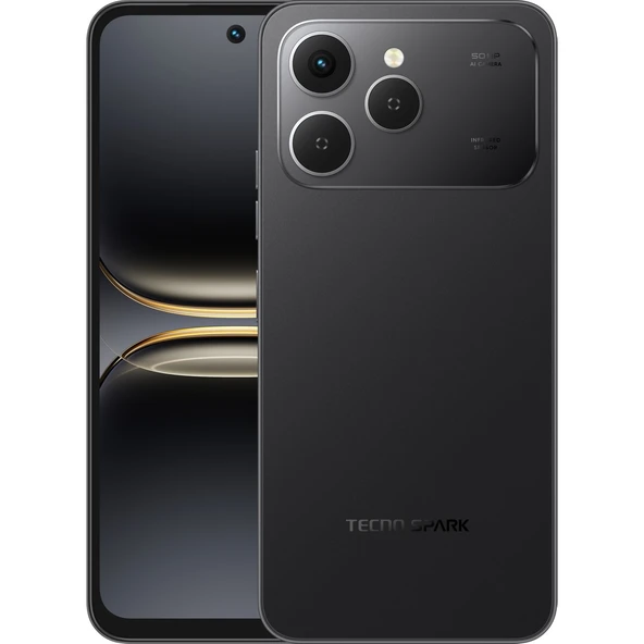 Tecno Spark 40 8 256 Cep Telefonu Black