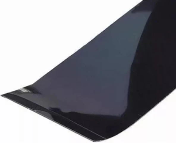 Kapı Eşiği Tampon Bagaj Koruma Folyosu Karbon Folyo 5cmx5m Siyah - 8