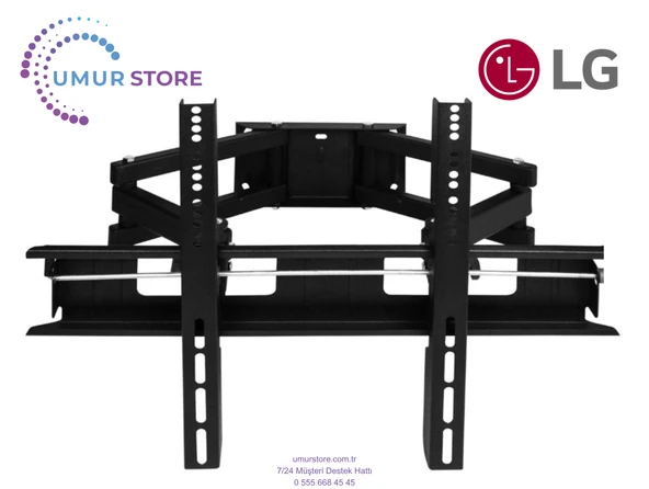 LG 55ut81006 55” Uydu Alıcılı 4k Ultra Hd Smart Webos 42”- 55”- 65”- 75” inç Lcd Led Ekran Tv Hareketli Askı Aparatı ürün görseli 1