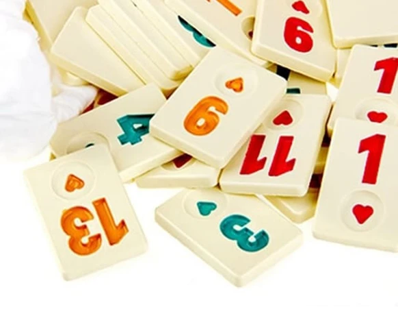 Okey Taşı Melamin Kılıflı Okey Takımı Taşları ( iç Taş) - Resim 4