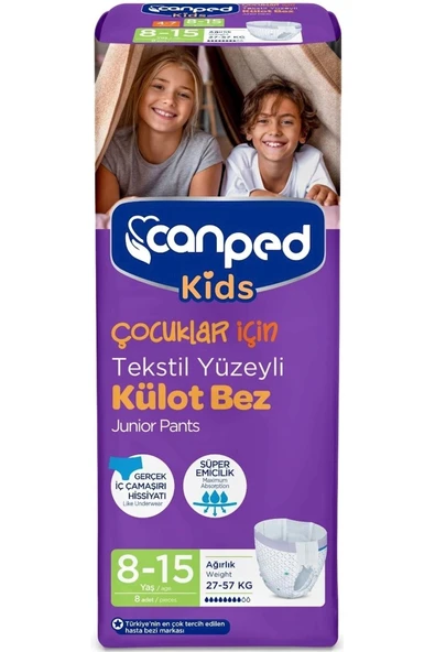 Kids 8-15 Yaş. 6'lı Paket. Paket Içinde 8 Adet Vardır. - Resim 2