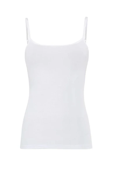 6 Adet Anıt Bayan Hazır İp Askılı Atlet 2807 - Resim 2