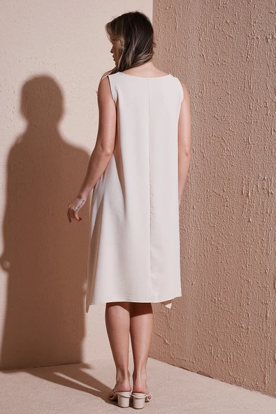 FASHION FRIENDS KADIN KOLSUZ ELBİSE 25Y0630K1 - Resim 12