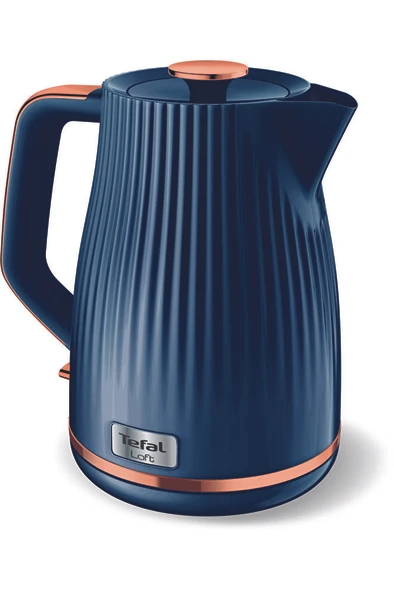 Loft 3000 Watt Su Isıtıcı Kettle - Mavi - 1,7 Litre