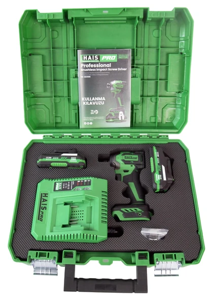 HAISPRO Profesyonel Darbeli Vidalama 21 V 2.0 Ah Çift Akülü - 2