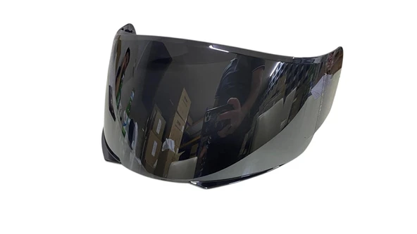 NERO - 912 KASK CAMI ÇENE AÇILIR AYNALI GRİ ürün görseli