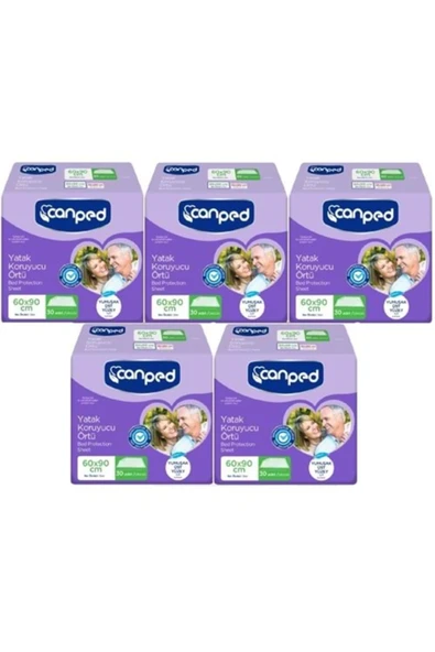 STD Canped Hasta Yatak Koruyucu 60*90CM 150 Adet (5PK*30) ( TEKLİDİR ) ürün görseli