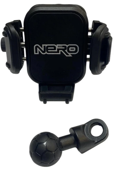 NERO - ( 909 ) AYNA BAĞLANTILI TELEFON TUTUCU YANDAN KİTLEMELİ (TİTREŞİM MODÜLLÜ) ürün görseli