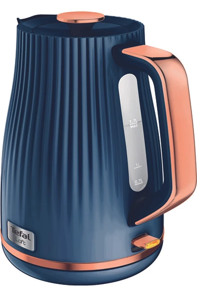 Loft 3000 Watt Su Isıtıcı Kettle - Mavi - 1,7 Litre - 3