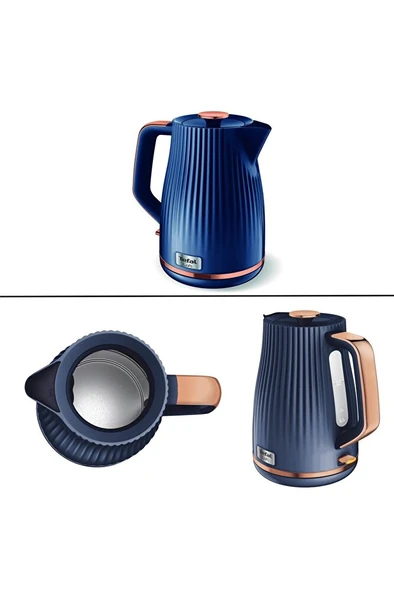 Loft 3000 Watt Su Isıtıcı Kettle - Mavi - 1,7 Litre - 8