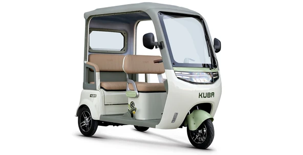Kuba Dıdı Elektrikli Moped Gri