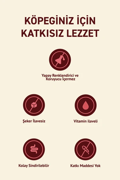 Petipure Sığır Etli Yaş Konserve Yavru Köpek Maması, Jöle İçinde Parça Etli, 400 gr x 12 Adet - 4