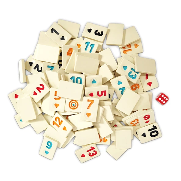 Okey Taşı Melamin Kılıflı Okey Takımı Taşları ( iç Taş) - Resim 2