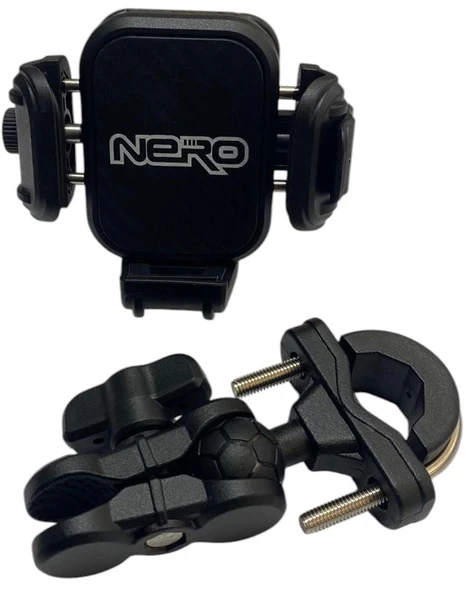 NERO - ( 909 ) GİDON BAĞLANTILI TELEFON TUTUCU YANDAN KİTLEMELİ (TİTREŞİM MODÜLLÜ) ürün görseli