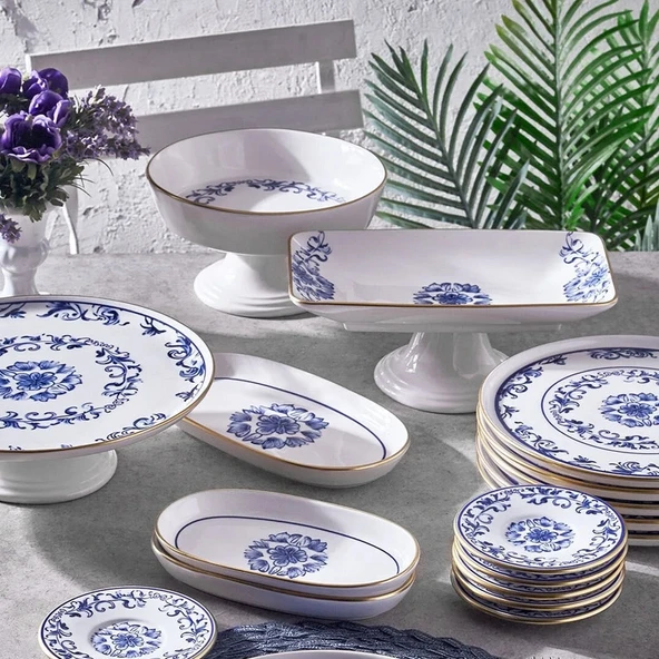 Fecra Riyo 18 Parça Servis ve Sunum Seti - 2