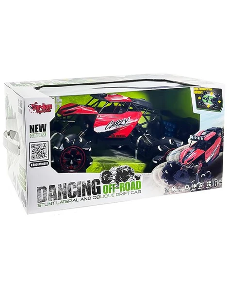 Vardem Uzaktan Kumandalı Full Fonksiyon Şarjlı 2.4GHz 1:16 Off Road Drift Arabası Kırmızı RQ2051 ürün görseli