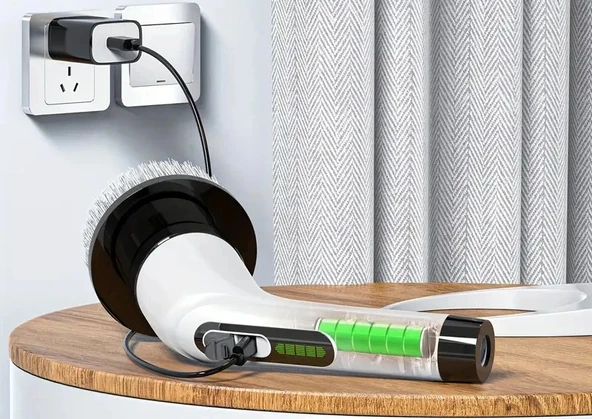 7 in 1 Kablosuz Elektrikli Temizlik Fırçası Seti - 4