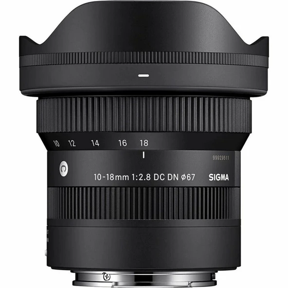 Sigma 10-18mm f/2.8 DC DN Contemporary Lens (Fujifilm X) ürün görseli 1