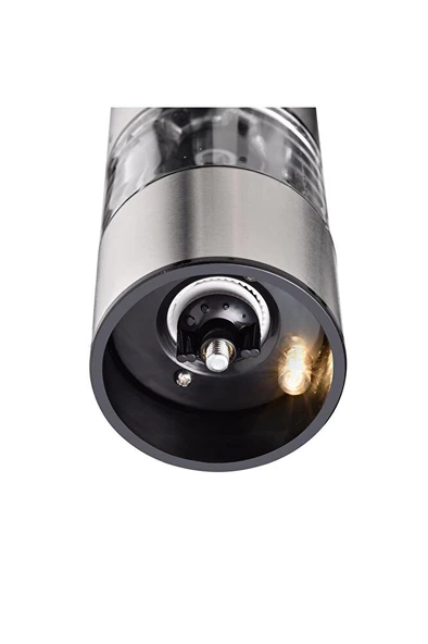 İkili Pilli Gümüş Baharatlık - 3