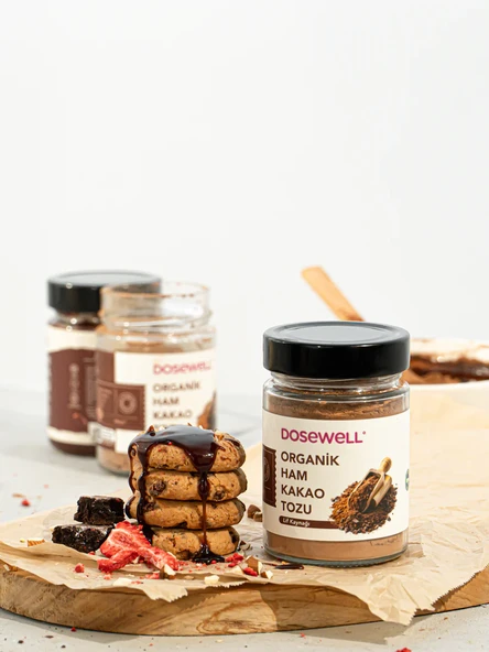 Dosewell Organik Ham Kakao Tozu 140 gr - Resim 2