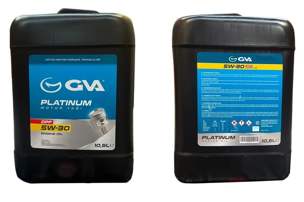 MOTOR YAĞI 5W30 10.5 LT PLATINUM PARTİKÜLLÜ-DPF TAM SENTETİK API SN/CF 5W30 ürün görseli