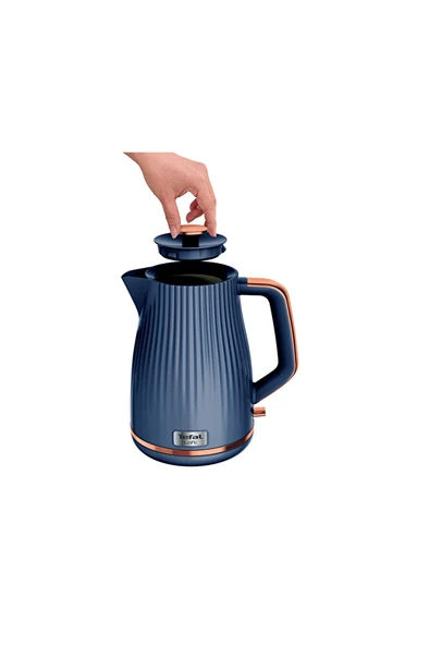 Loft 3000 Watt Su Isıtıcı Kettle - Mavi - 1,7 Litre - 6