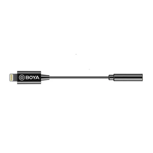 Boya BY-K3 Apple Lightning 3.5mm Ses Çevirici - 3