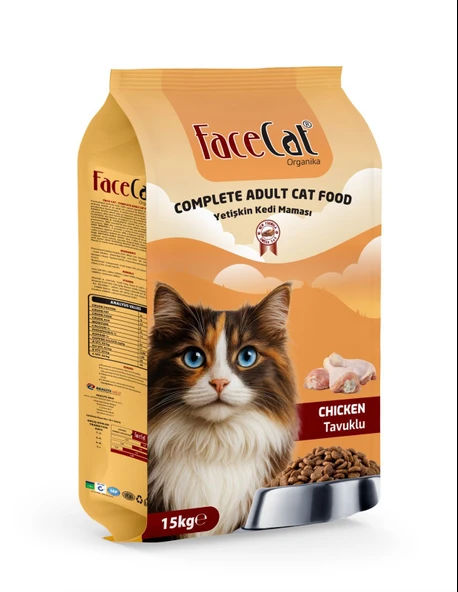 Face Cat Tavuk Etli Yetişkin Kedi Maması 15 kg ürün görseli 1