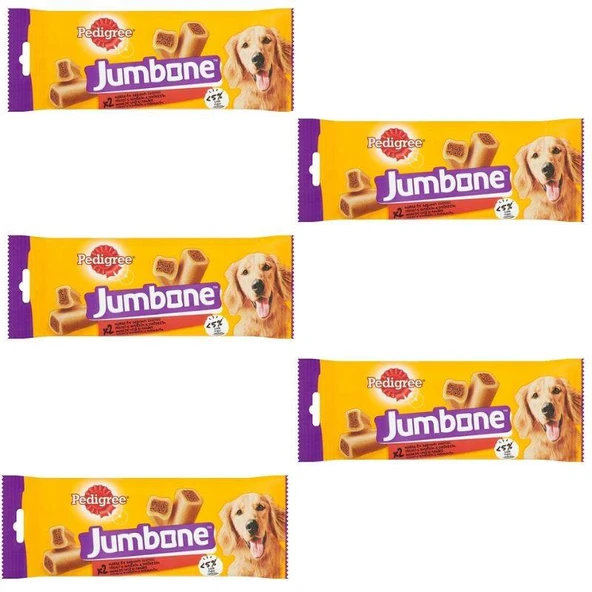 Pedigree Jumbone Medium Biftekli Ödül 180 Gr X 5 Adet ürün görseli 1