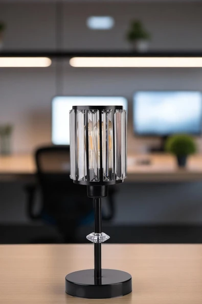 Lumexx HUGO SİYAH MASA LAMBASI - Resim 2