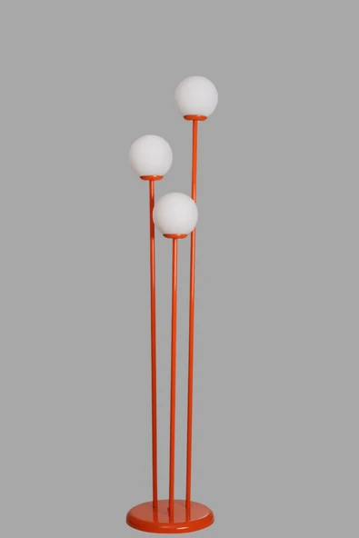 Lumexx JUDY 3 LÜ TURUNCU BEYAZ CAMLI LAMBADER - Resim 3