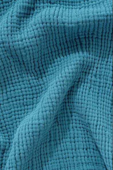 Rayme Textile Müslin Yatak Örtüsü Ultra Yumuşak Yüksek Kaliteli 4 Kat Muslin Pike (Tek Kişilik (240x280 cm) - Resim 2