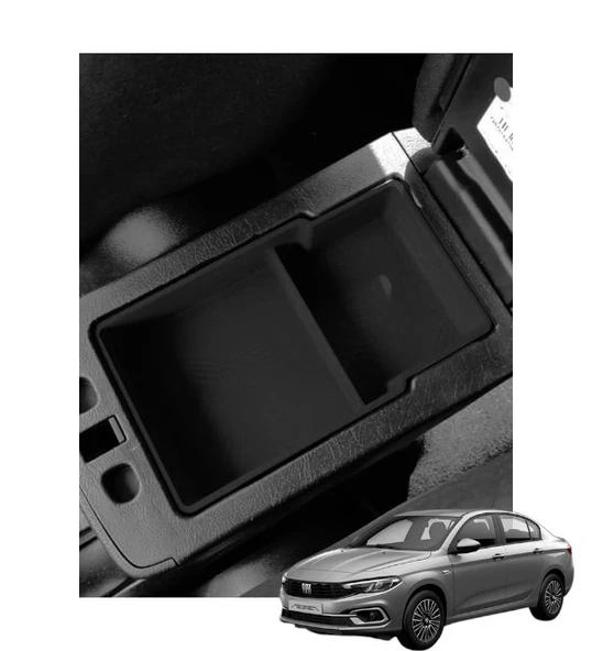 Fiat Egea Orta Kolçak Ayırıcı Bölme Organizeri ürün görseli