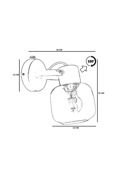 Lumexx MASAL BAL CAMLI APLİK - Resim 4