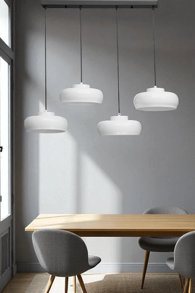 Lumexx SMİTH 4 LÜ SIRALI BEYAZ SARKIT ürün görseli