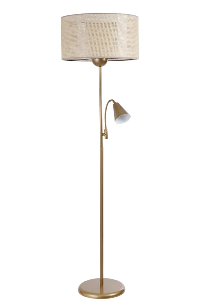 Lumexx DEVİN ESKİTME LAMBADER SİLİNDİR PETEK ABAJURLU - Resim 2