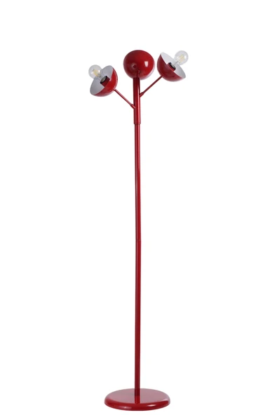 Lumexx KÜRE 3 LÜ KIRMIZI LAMBADER METAL BAŞLIKLI - Resim 2