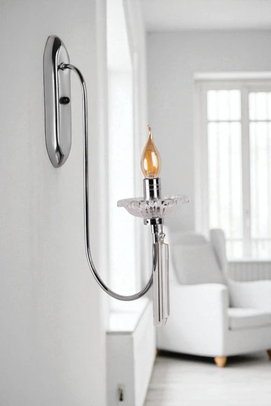 Lumexx KONTES KROM RUSTİK APLİK ürün görseli