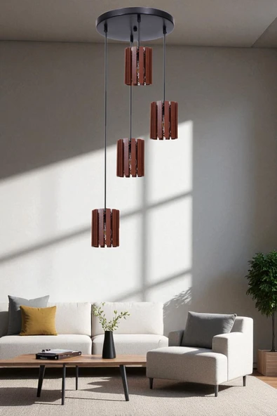 Lumexx KASNAK 4 LÜ TEPSİLİ CEVİZ SARKIT ürün görseli