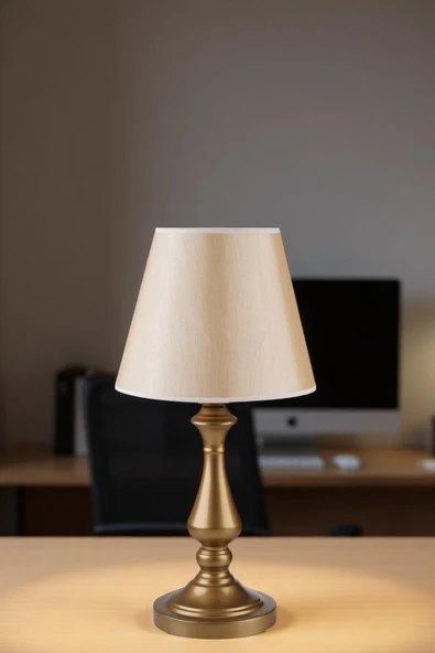 Lumexx MEGAN ESKİTME AÇIK HASIR ABAJURLU MASA LAMBASI - Resim 2