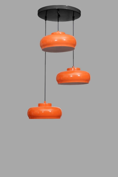 Lumexx SMİTH 3 LÜ TEPSİLİ TURUNCU SARKIT - Resim 3