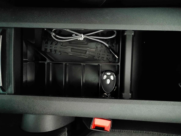 Citroen Berlingo Kolçak Içi Düzenleyici Organizer Orta Konsol Sürgü - Siyah ürün görseli