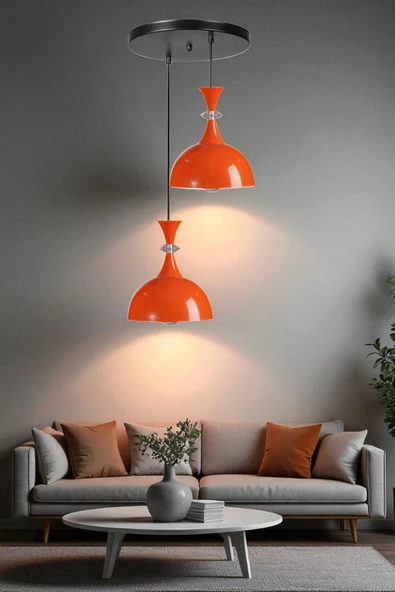 Lumexx AKAY 2 Lİ TEPSİLİ TURUNCU SARKIT ürün görseli