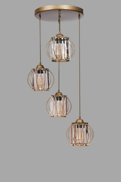 Lumexx OHRİD 4 LÜ TEPSİLİ ESKİTME SARKIT - Resim 3