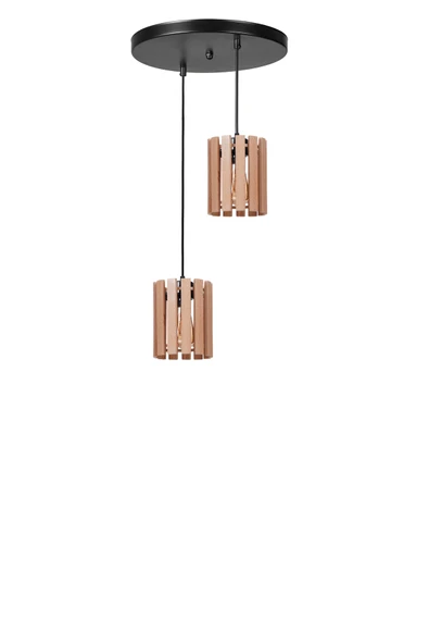 Lumexx KASNAK 2 Lİ TEPSİLİ NATUREL SARKIT - Resim 2